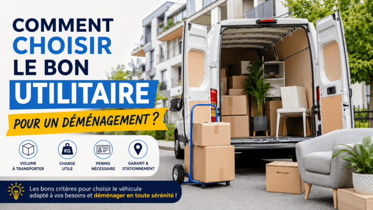 Comment choisir le bon utilitaire pour un déménagement